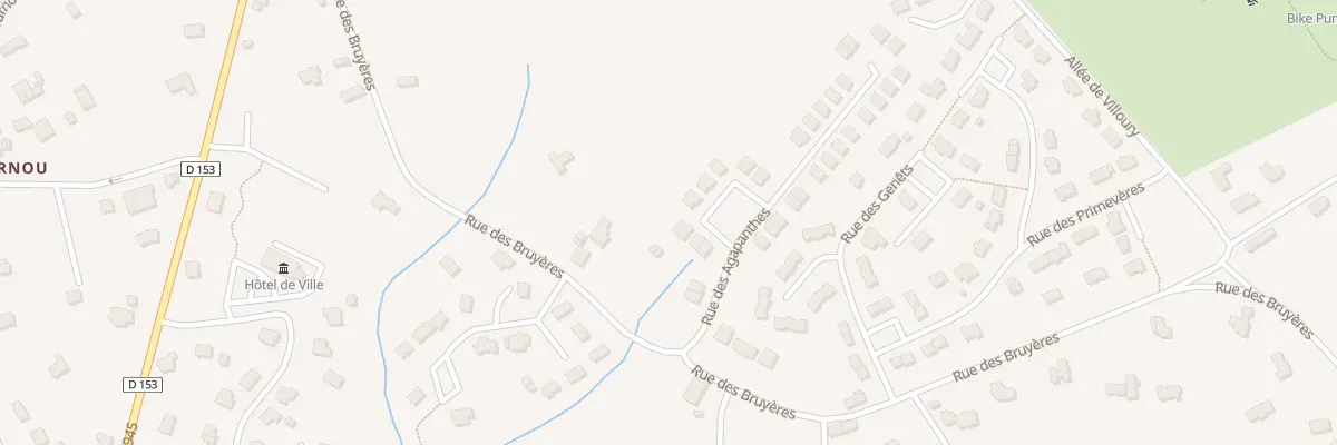 Plan du 9 Rue des Agapanthes à Treffiagat