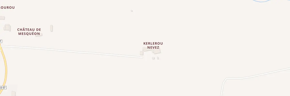 Plan du 5040 Kerlerou Nevez à Gourlizon