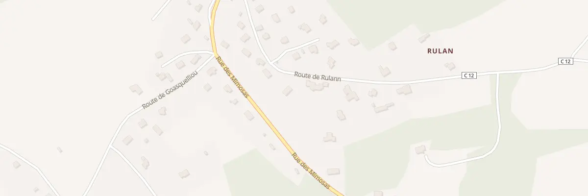 Plan du 11 Rte de Rulann à Hôpital-Camfrout