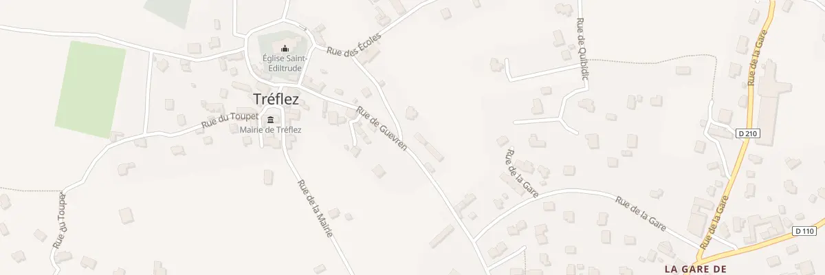 Plan du 5 Rue de Guévren à Tréflez
