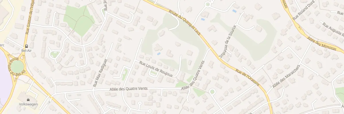 Plan du 11B Rue Louis de Roujoux à Landerneau