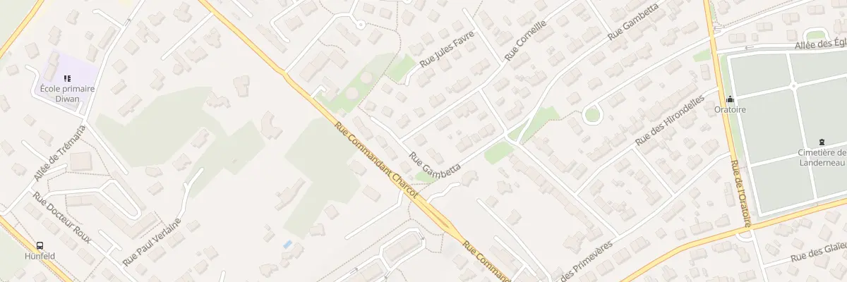 Plan du 41 Rue Corneille à Landerneau