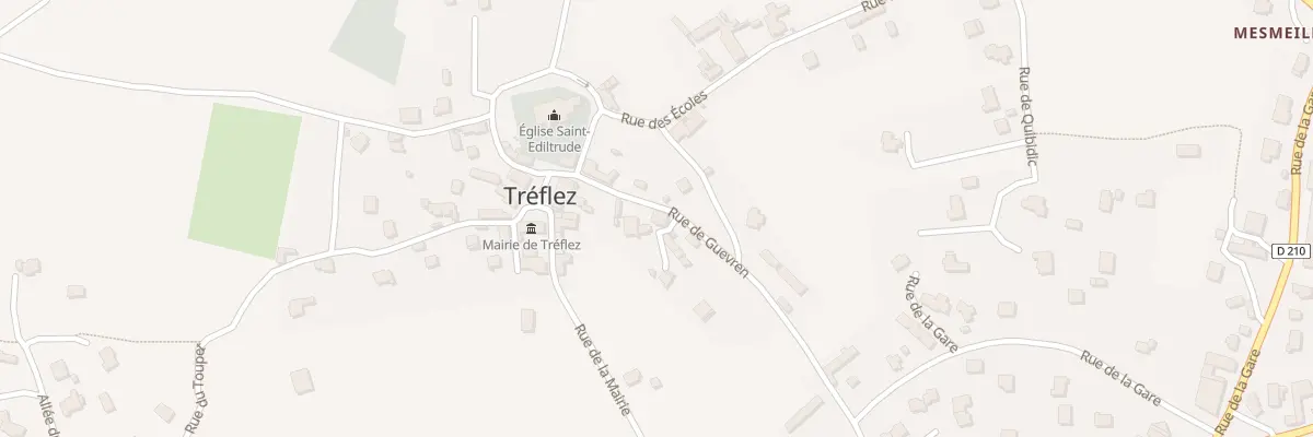 Plan du 6 Rue de Guévren à Tréflez