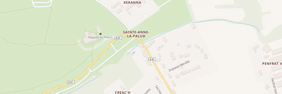 Plan du 171 Sainte Anne La Palud à Plonévez-Porzay