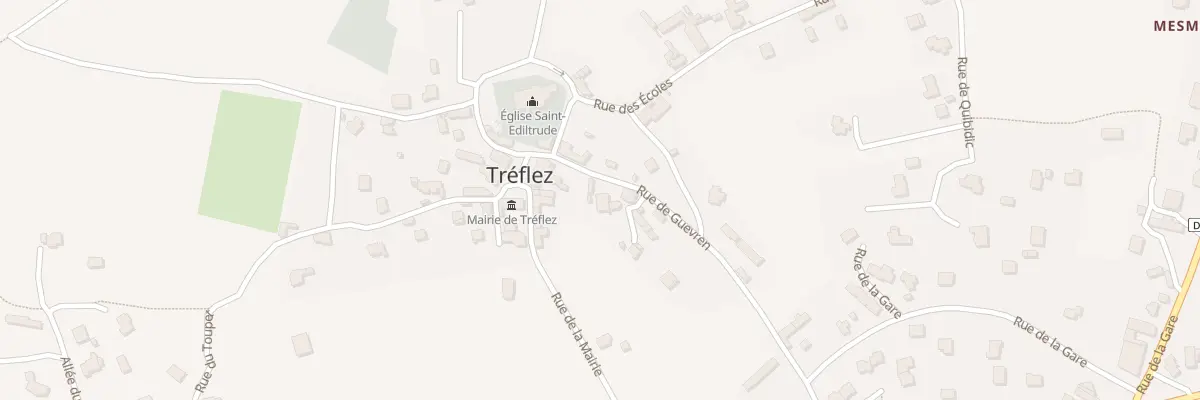 Plan du 4 Rue de Guévren à Tréflez