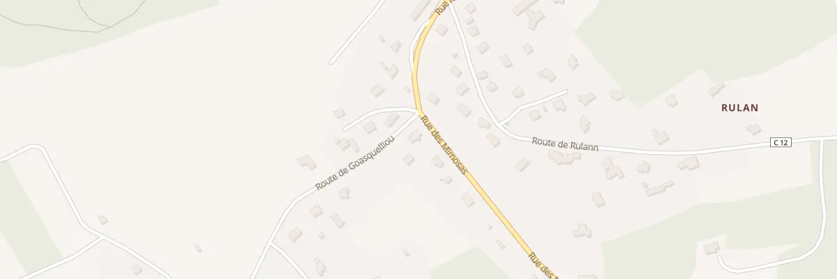 Plan du 2A Rue des Mimosas à Hôpital-Camfrout