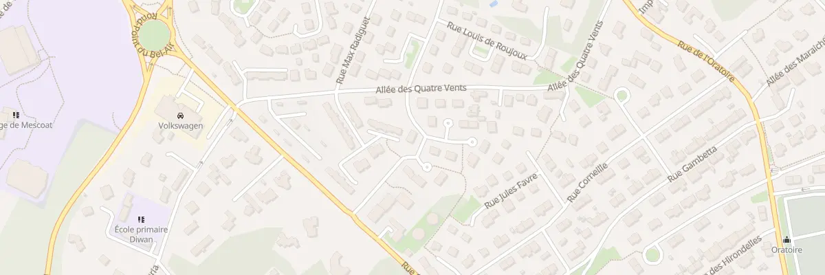 Plan du 115 Rue Claude Le Laé à Landerneau