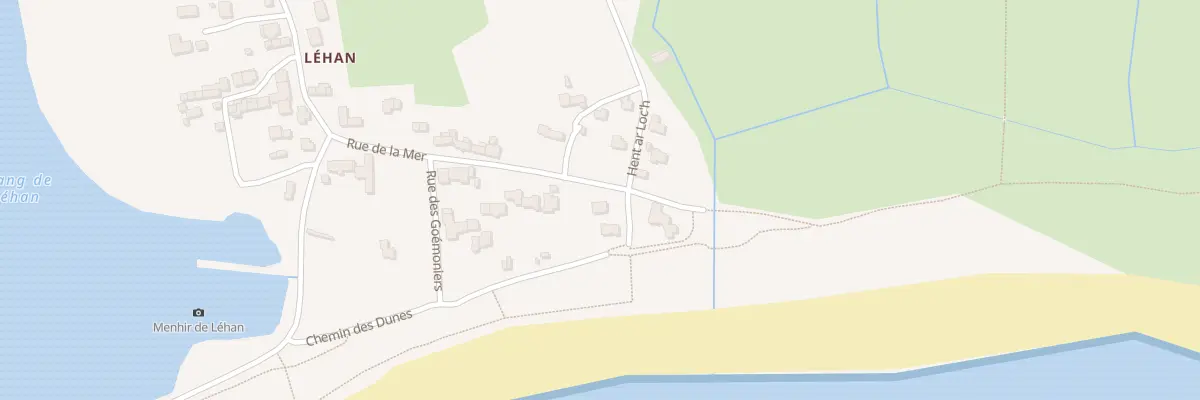 Plan du 16 Rue de la Mer à Treffiagat