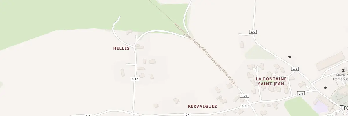 Plan du 6 Le Helles à Trémaouézan