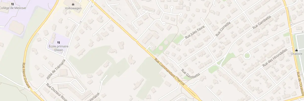 Plan du 48C Rue du Commandant Charcot à Landerneau