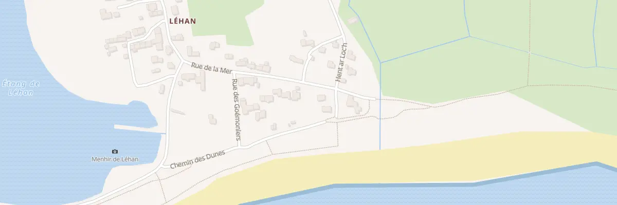Plan du 14 Rue de la Mer à Treffiagat