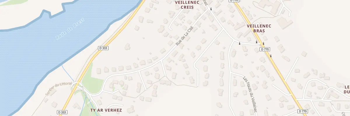 Plan du 12 Rue de la Cité à Daoulas