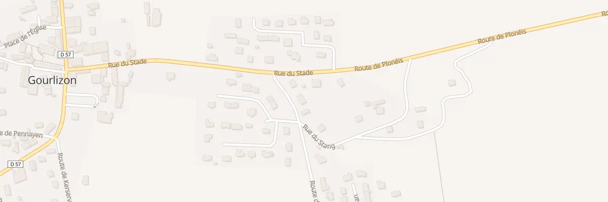 Plan du 6 Rte de Kerjean à Gourlizon