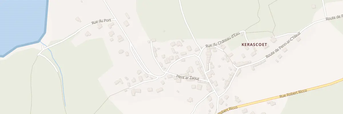 Plan du 200 Rue du Port à Hôpital-Camfrout