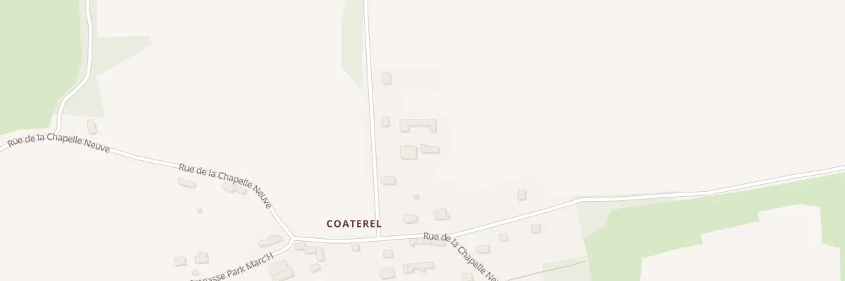Plan du 8 Rte de Coaterel Huella à Saint-Nic