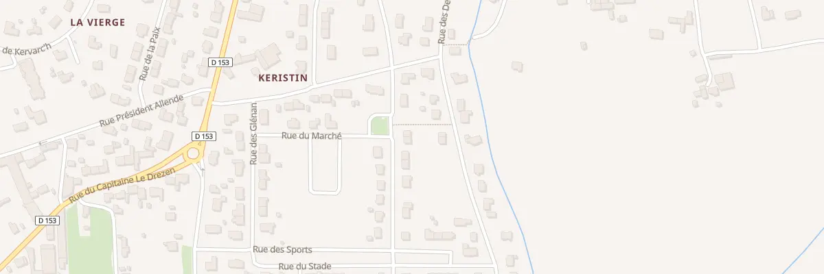 Plan du 20 Rue Doc Fleming à Treffiagat