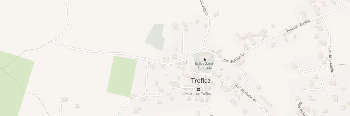 Plan du 3 Place d’Armor à Tréflez