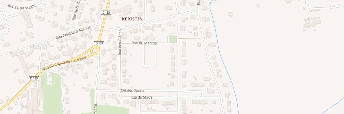 Plan du 15 Rue Doc Fleming à Treffiagat
