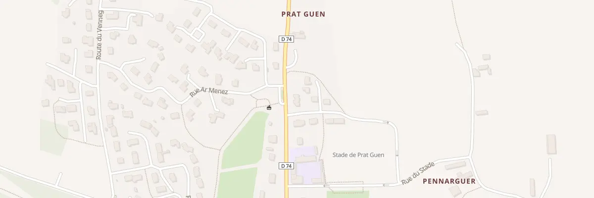 Plan du 1 Rue des Hirondelles à Saint-Méen