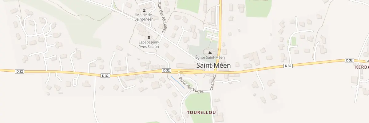 Plan du 1 Rue de la Mairie à Saint-Méen
