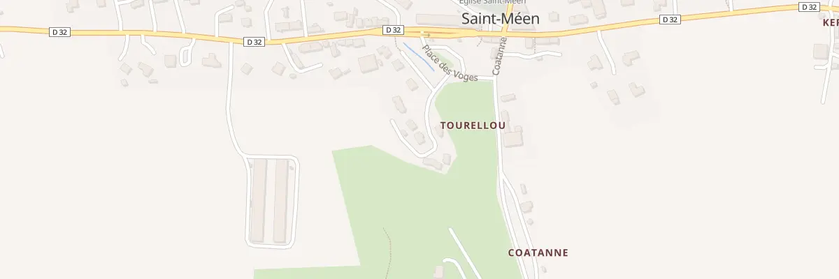 Plan du 6 Rue de la Résistance à Saint-Méen