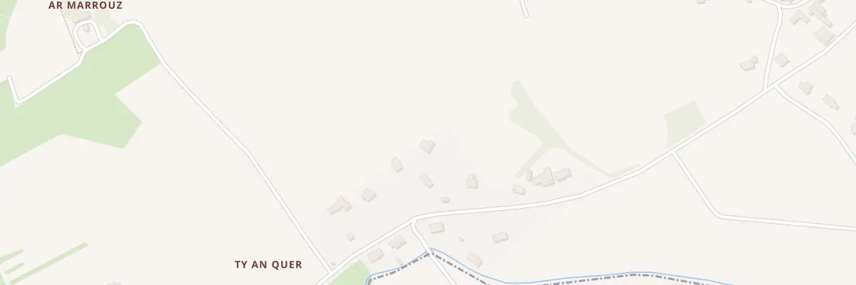 Plan du 5087 Ty Anquer à Ploéven