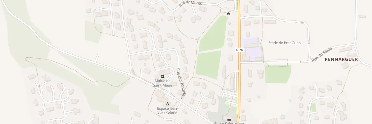 Plan du 6 Rue des Alouettes à Saint-Méen