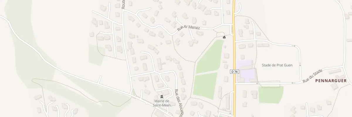 Plan du 12 Rue des Alouettes à Saint-Méen