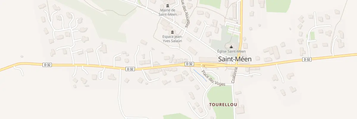Plan du 8 Rue de Lesneven à Saint-Méen