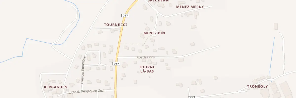 Plan du 5045 Rue des Pins à Gourlizon