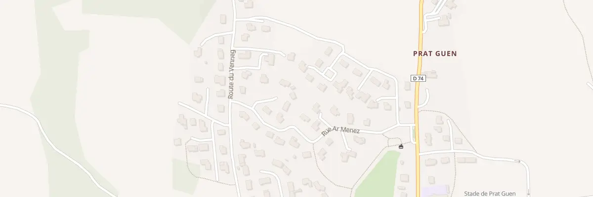 Plan du 5 Rue Ar Ménez à Saint-Méen