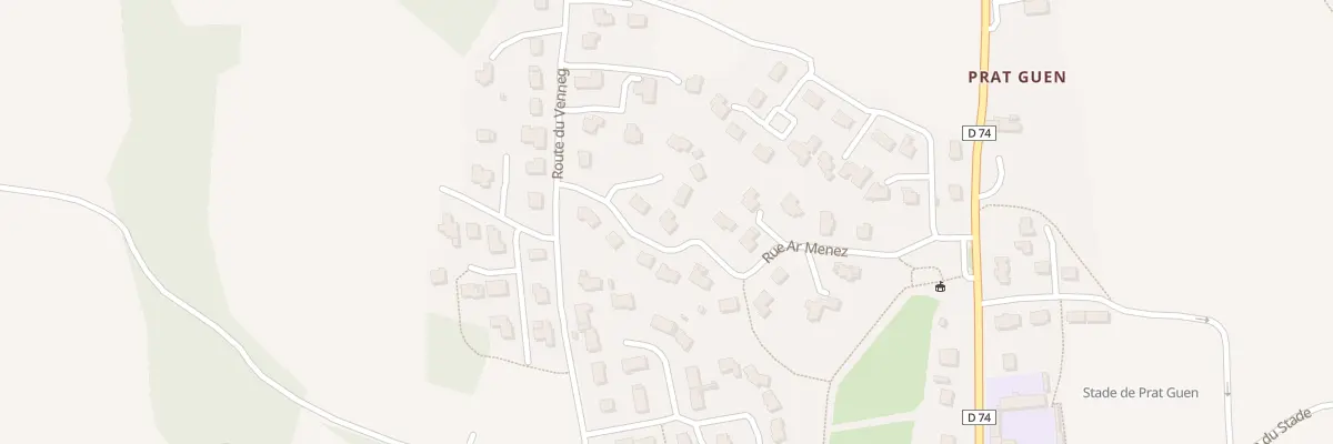 Plan du 11 Rue Ar Ménez à Saint-Méen