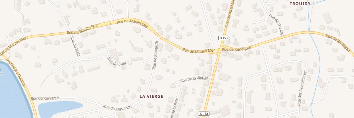 Plan du 5 Rue du Moulin Mer à Treffiagat