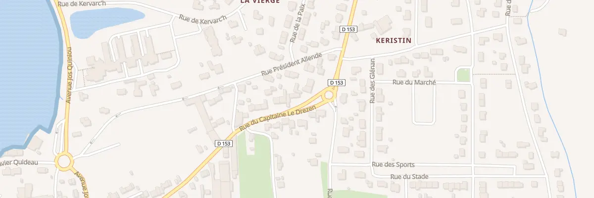 Plan du 4 Rue du Capitaine le Drezen à Treffiagat