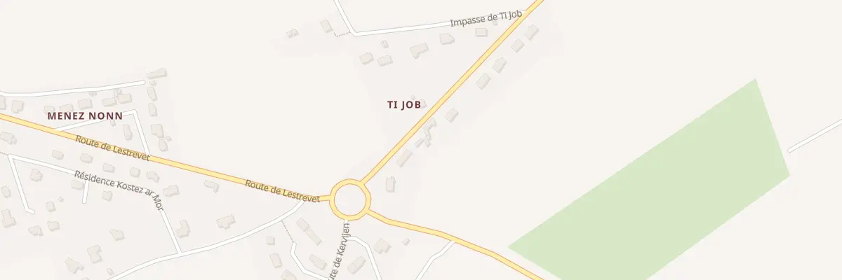 Plan du 17 Ti Job à Plomodiern
