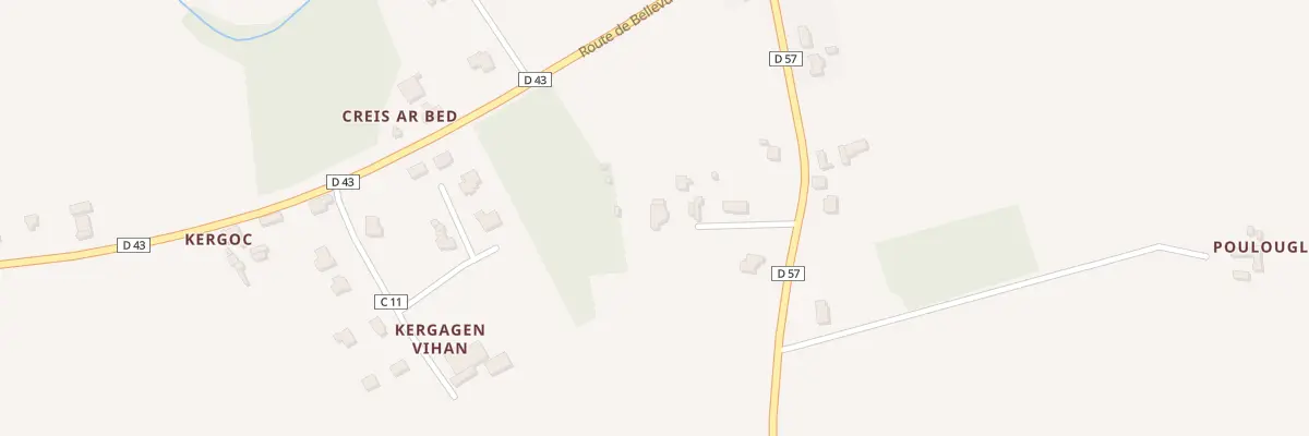 Plan du 5129F Le Fort à Gourlizon