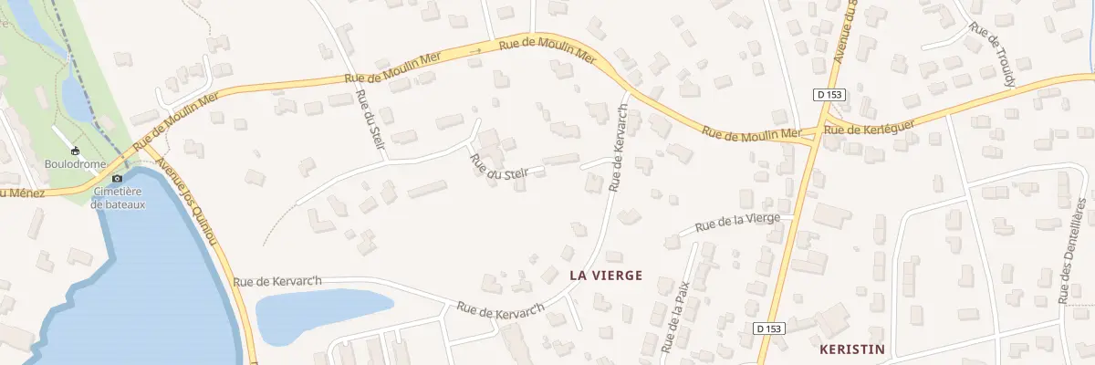 Plan du 8 Rue de Kervarc H à Treffiagat