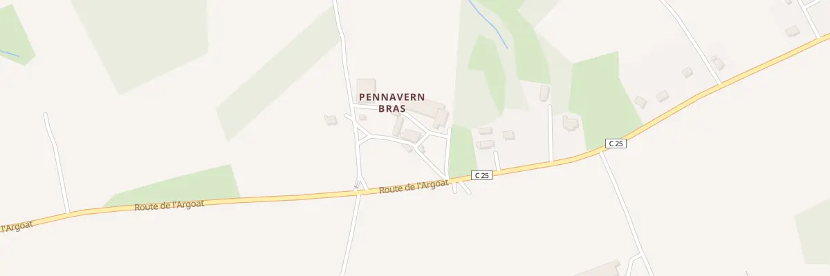 Plan du 5 Pennarvern à Logonna-Daoulas