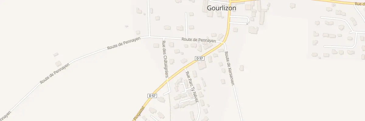 Plan du 22 Rte de Plogastel à Gourlizon