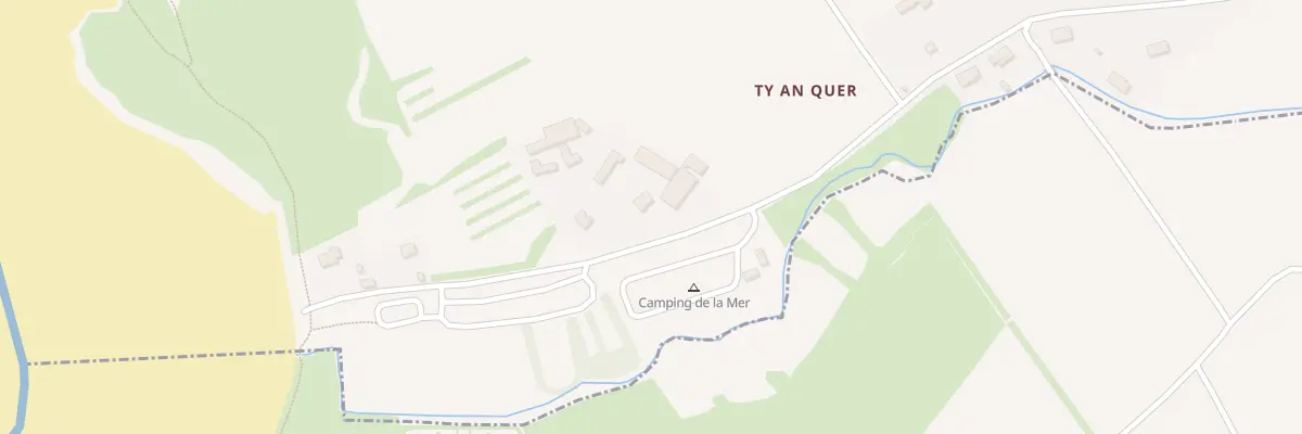 Plan du 4 Ty Anquer à Ploéven