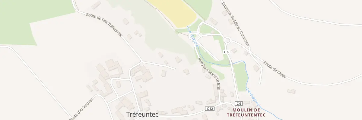 Plan du 8 Imp de Roz Trefeuntec à Plonévez-Porzay