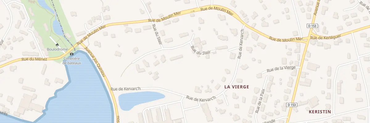 Plan du 208 Kervarc H à Treffiagat