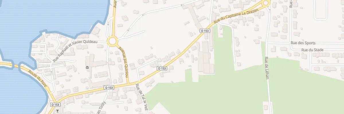 Plan du 26 Rue du Capitaine le Drezen à Treffiagat