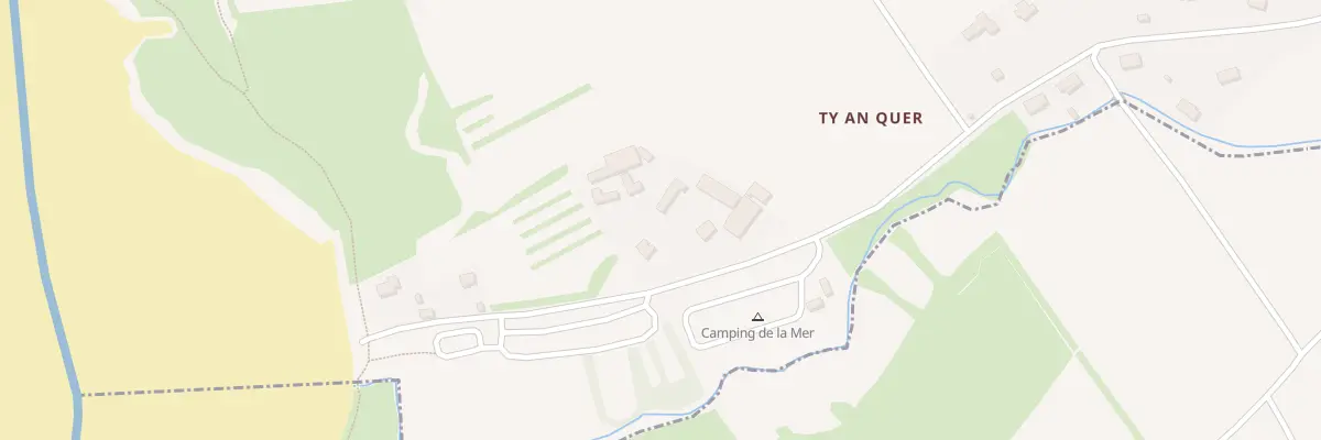 Plan du 5054 Ty Anquer à Ploéven