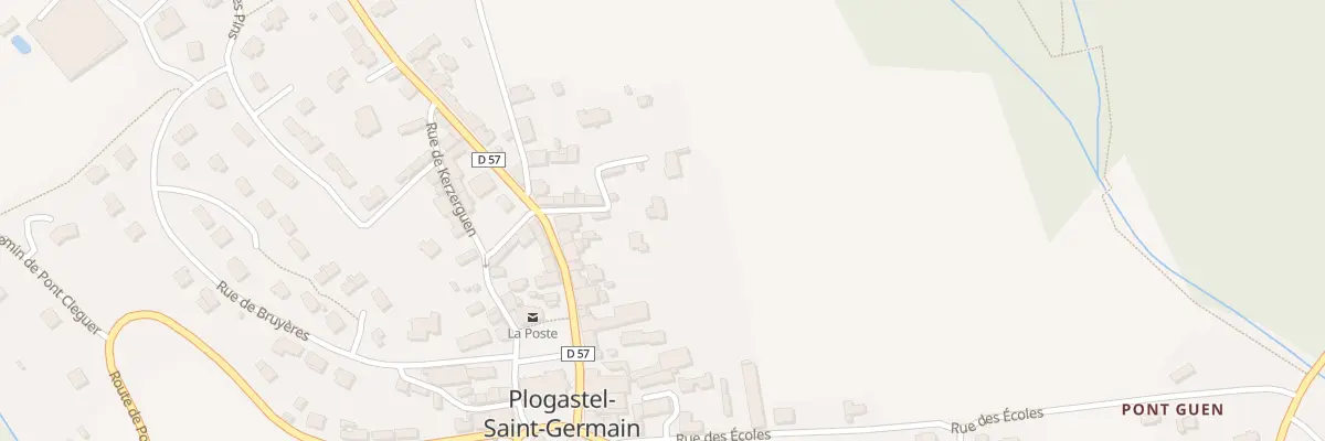 Plan du 5190 Imp du Kastel à Plogastel-Saint-Germain