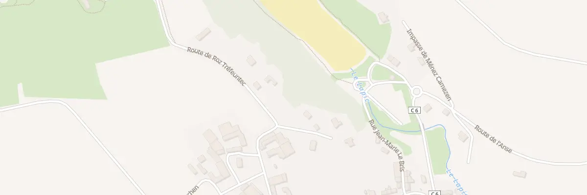 Plan du 4 Imp de Roz Trefeuntec à Plonévez-Porzay