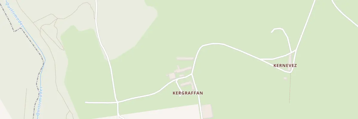 Plan du 56 Kergraffan à Saint-Méen