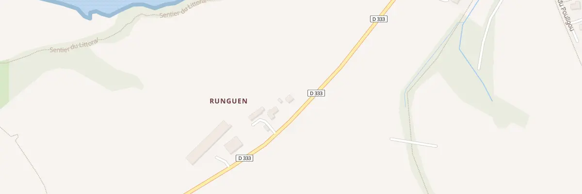 Plan du 2 Runguen à Daoulas