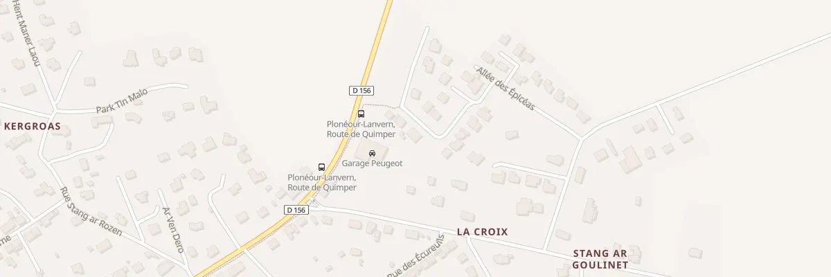 Plan du 16 Rue Marie de Kerstrat à Plonéour-Lanvern