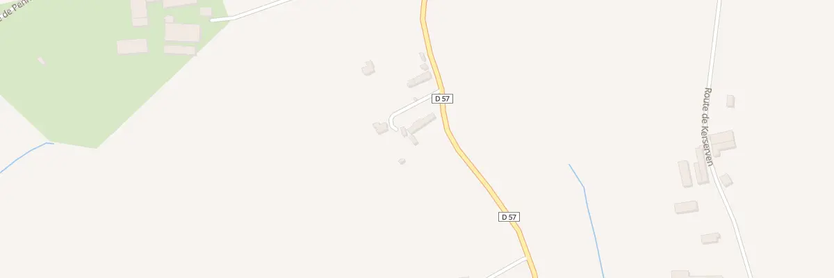 Plan du 153 Le Guellennec à Gourlizon